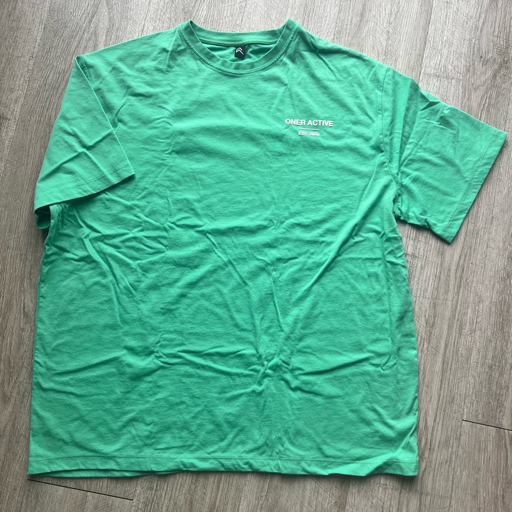 ONER ACTIVE Jade Green Oversized T-Shirt